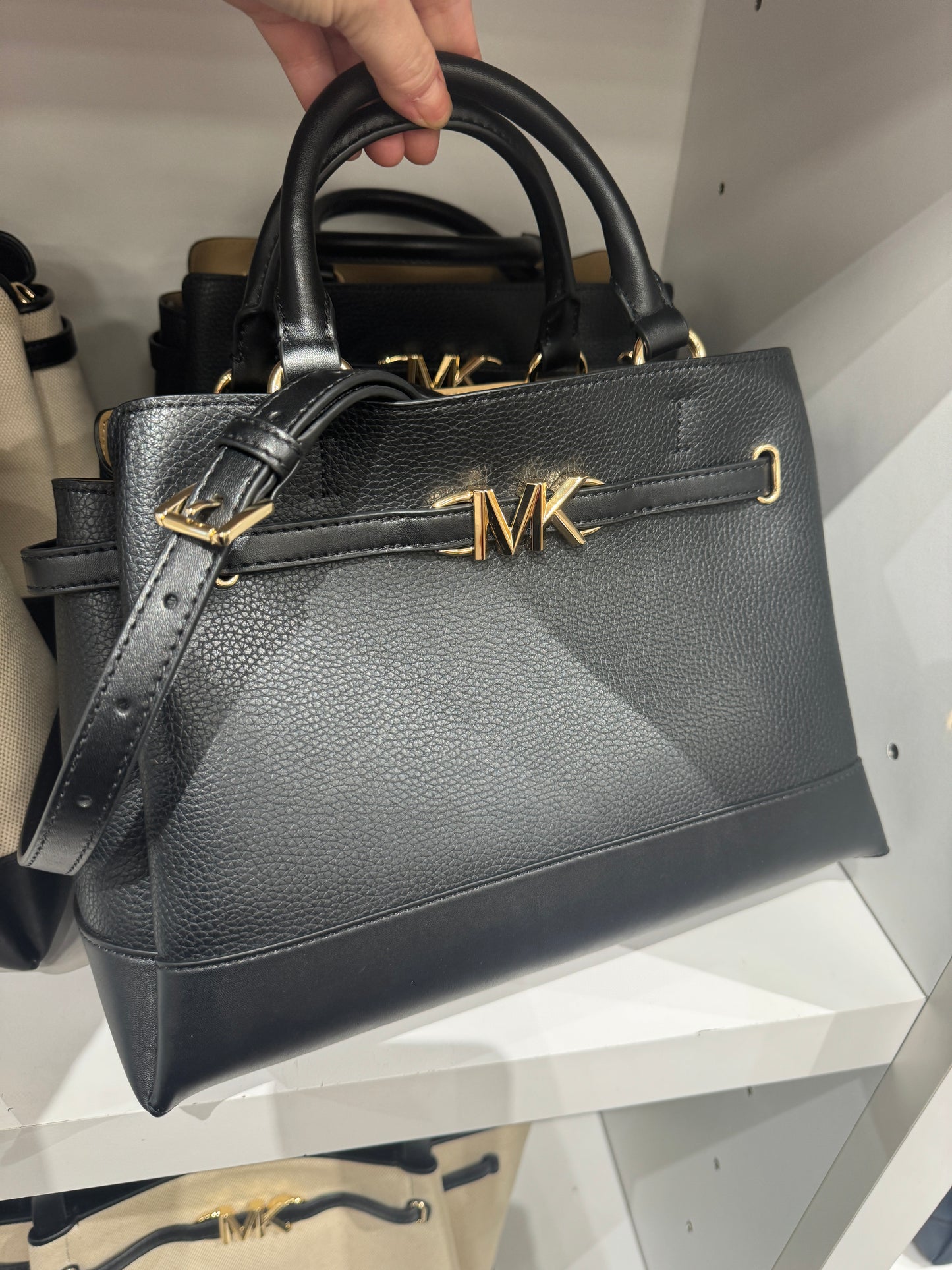 Bolsa importada de MICHAEL KORS Belted média