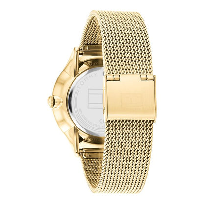 Relógio importado TOMMY HILFIGER feminino 38mm dourado