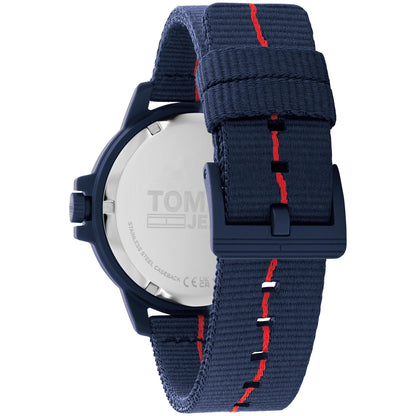 Relógio importado TOMMY HILFIGER JEANS masculino azul 42mm