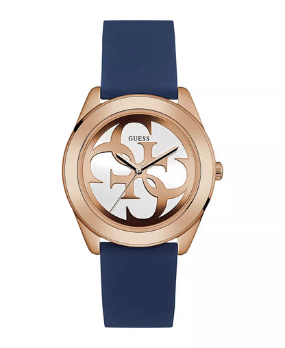 Relógio Analógico Feminino GUESS Azul Silicone 40mm