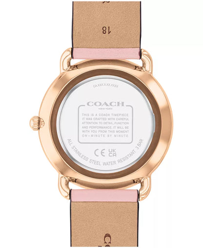 Relógio COACH feminino 36mm rose