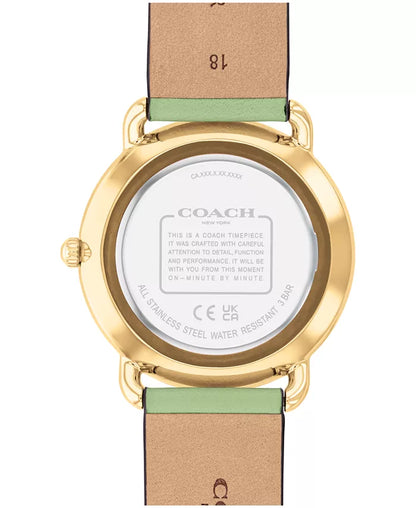 Relógio COACH feminino 36mm verde