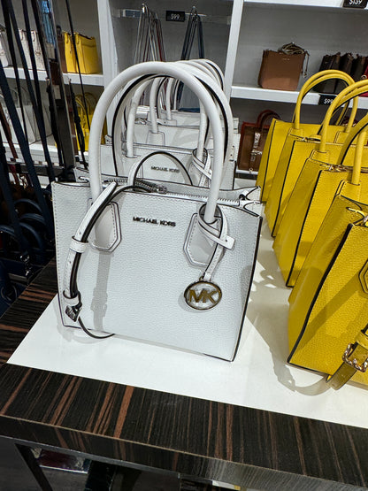 Bolsa importada MICHAEL KORS estruturada Mercer de mão e transversal