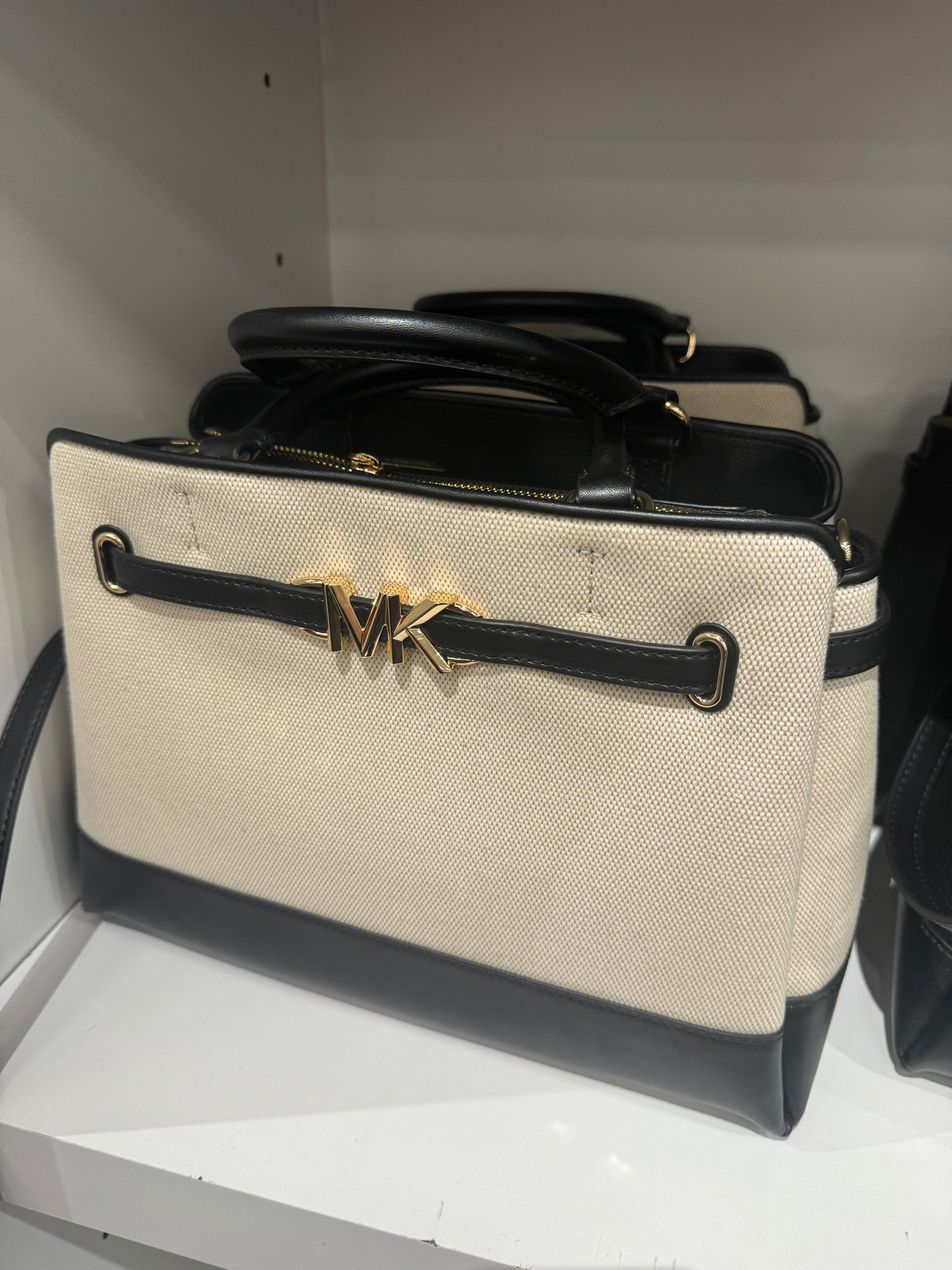 Bolsa importada de MICHAEL KORS Belted média