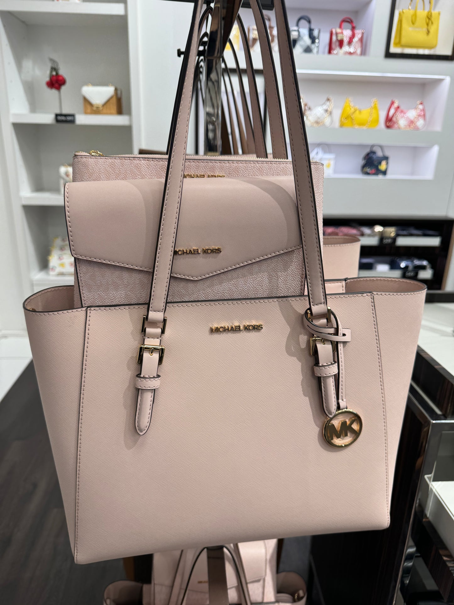 Bolsa de ombro importada MICHAEL KORS Maisie 3 em 1