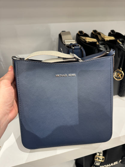 Bolsa importada MICHAEL KORS transversal Jet Set mensageiro com alça de tecido