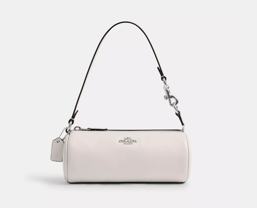 Bolsa COACH Nolita Barrel em Jacquard signature