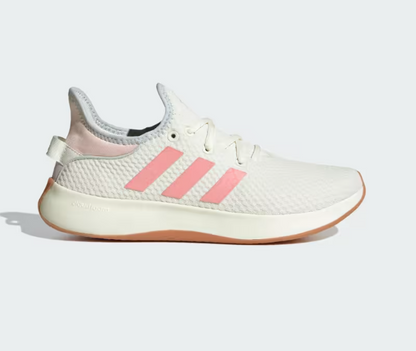 Tênis feminino importado ADIDAS Cloudfoam Pure rosa e branco