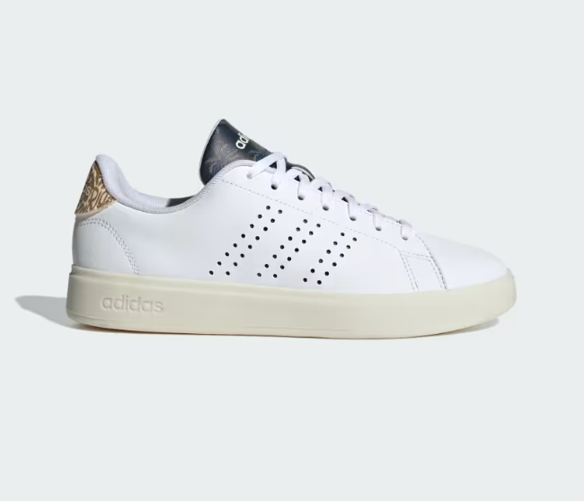 Tênis feminino importado ADIDAS Advantage 2.0 branco escuro