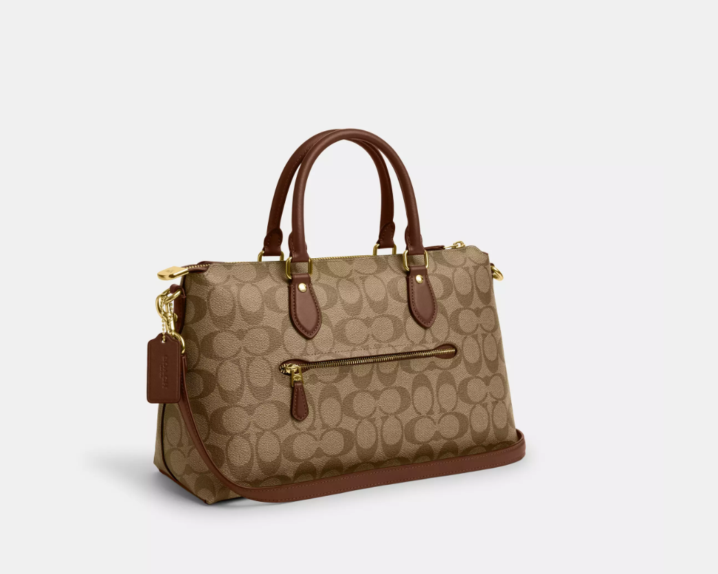 Bolsa COACH Georgia em lona exclusiva