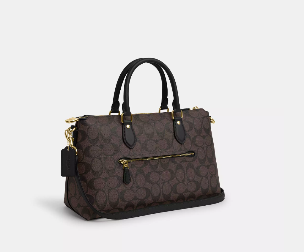 Bolsa COACH Georgia em lona exclusiva