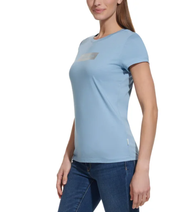 Camiseta Calvin Klein Jeans Feminina com Logotipo