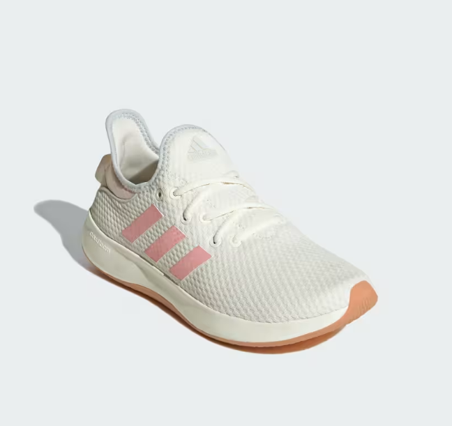 Tênis feminino importado ADIDAS Cloudfoam Pure rosa e branco