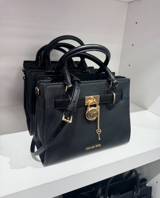 Bolsa importada MICHAEL KORS Hamilton pequena de mão e transversal