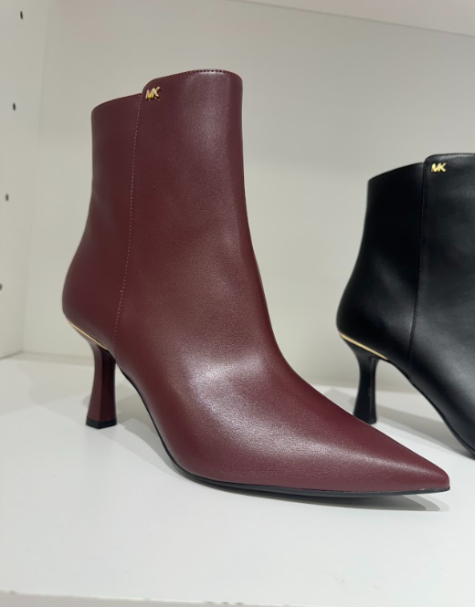 Bota feminina importada MICHAEL KORS Vinho e preto