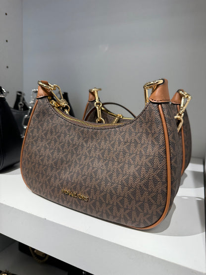 Bolsa de ombro importada MICHAEL KORS Cora pequena