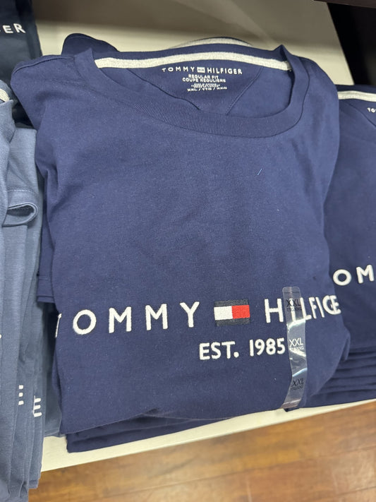 Camiseta importada TOMMY HILFIGER logo estampado no meio