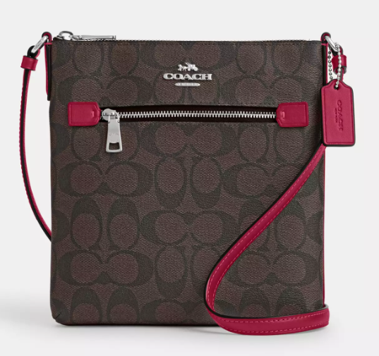 Bolsa importada COACH transversal Mini Rowan