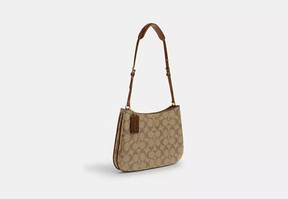 Bolsa de ombro Penelope em lona exclusiva COACH