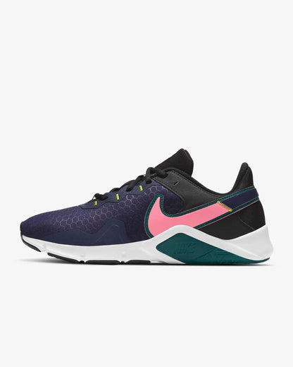 Tênis feminino NIKE Legend Essential 2 Premium Preto e rosa